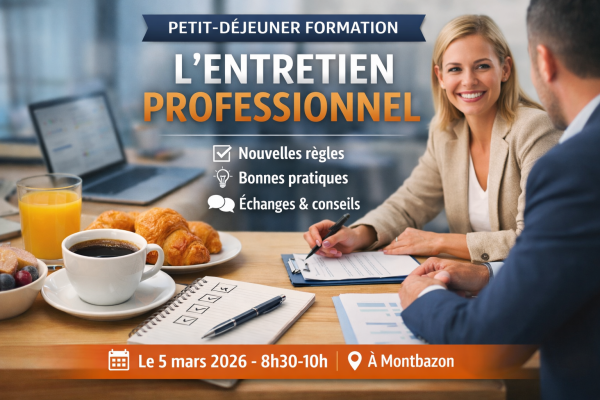 Petit dejeuner formation en entretien professionnel