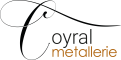 Logo fonf blanc coyral metallerie